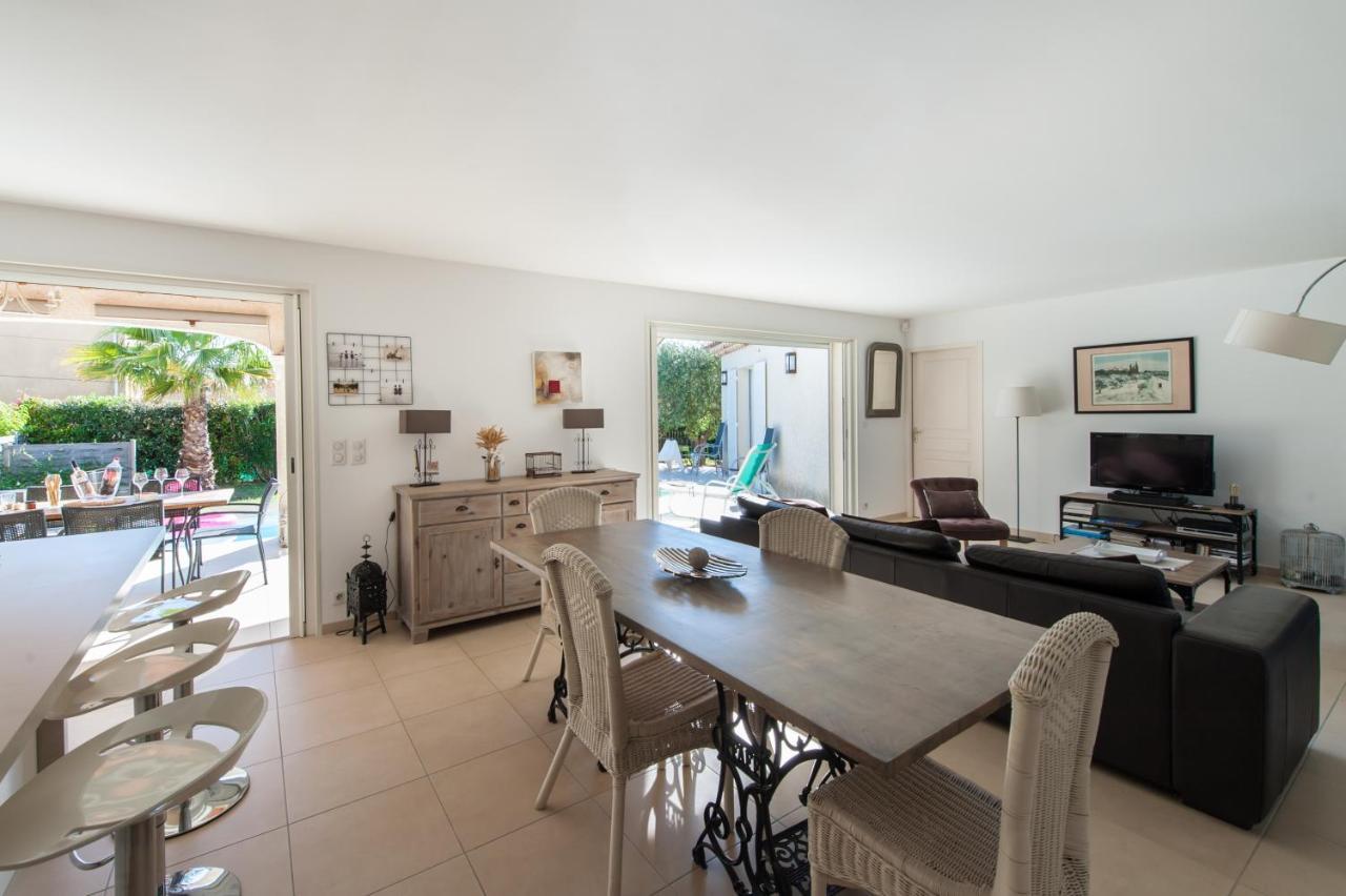 Villa Deidiere 6Pers/Piscine/Petanque/Clim Saint-Cyr-sur-Mer Bagian luar foto