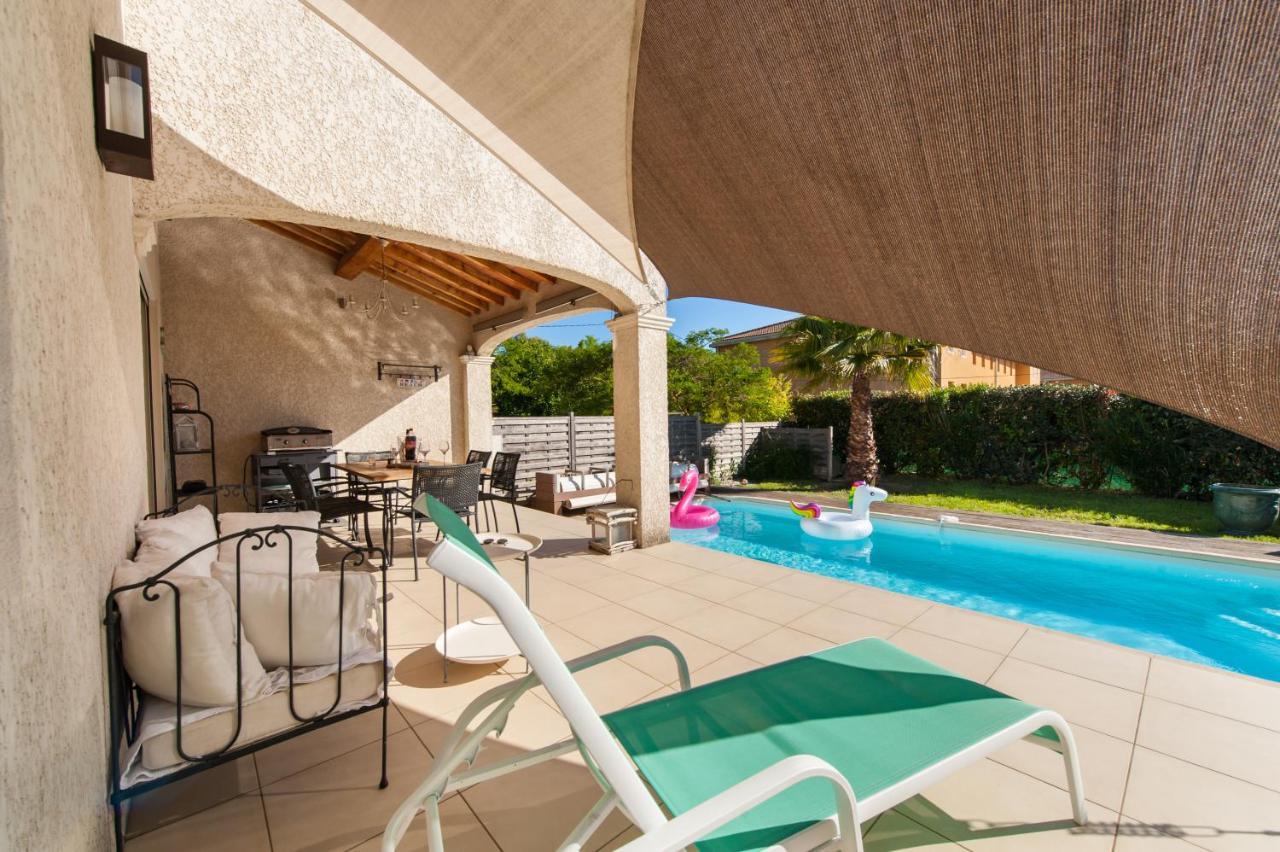 Villa Deidiere 6Pers/Piscine/Petanque/Clim Saint-Cyr-sur-Mer Bagian luar foto