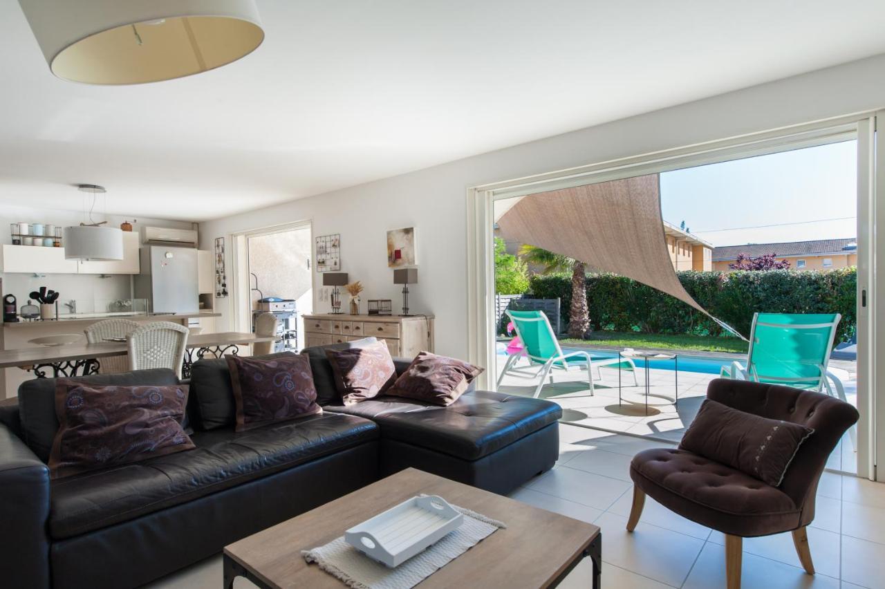 Villa Deidiere 6Pers/Piscine/Petanque/Clim Saint-Cyr-sur-Mer Bagian luar foto